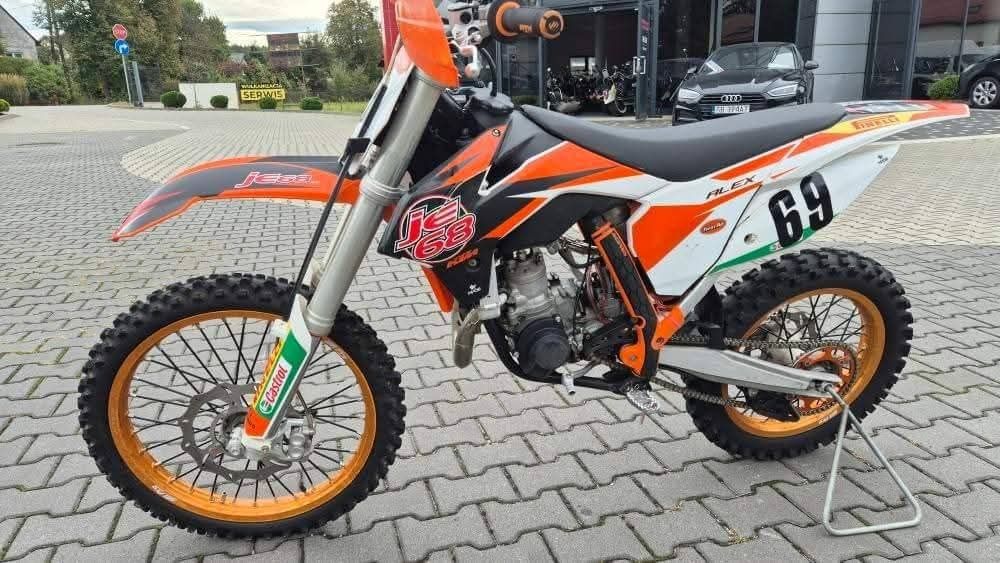 Zobacz jak nowy ktm 85 sx 65 sx  2017 super stan