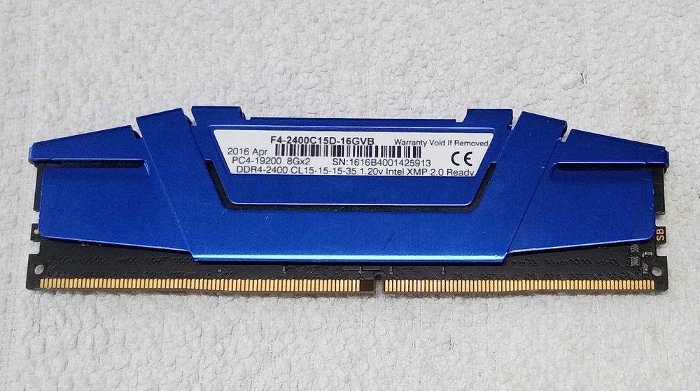 Memória RAM G.Skill Ripjaws V DDR4 8GB