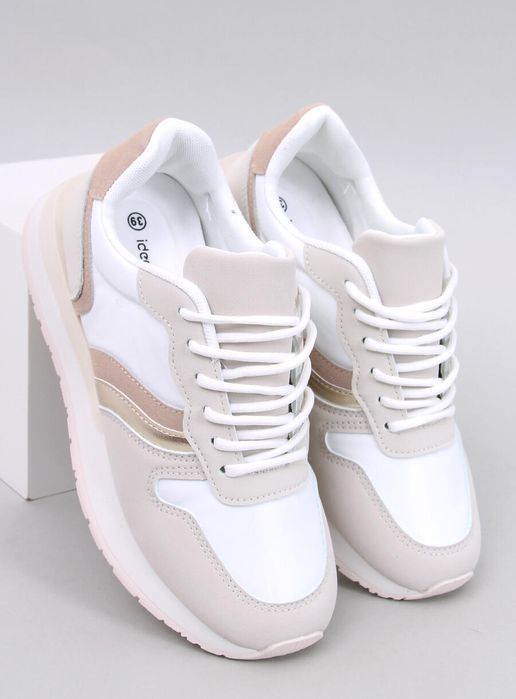 Sneakersy Damskie Carthy Beige