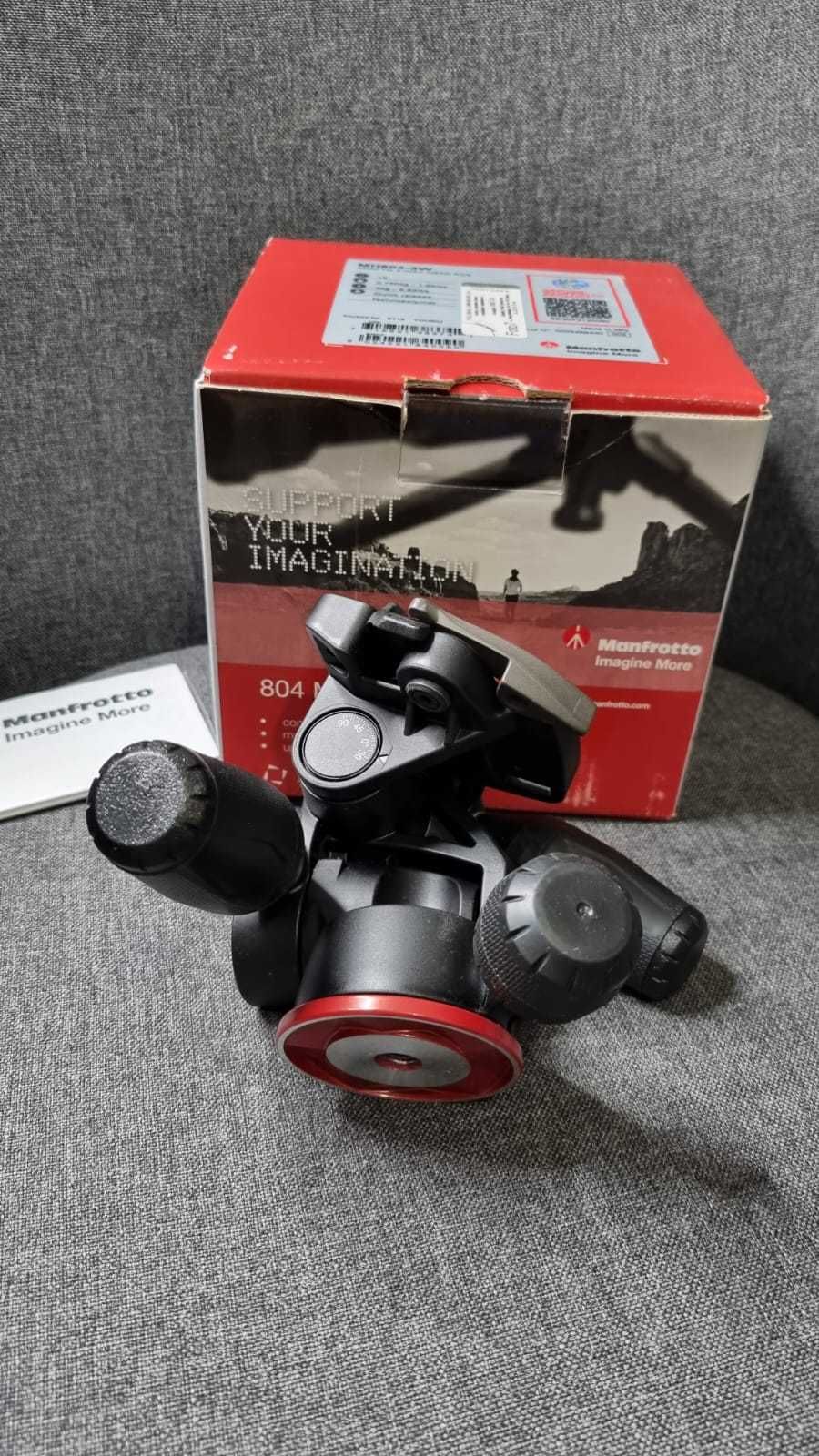 Głowica Manfrotto MH804-3W RC2 nośność 4kg nowa !!!