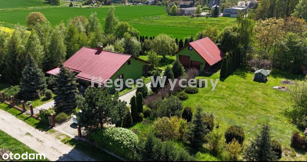 0% prowizji, duża działka, parterowy dom, godzinę od Wrocławia