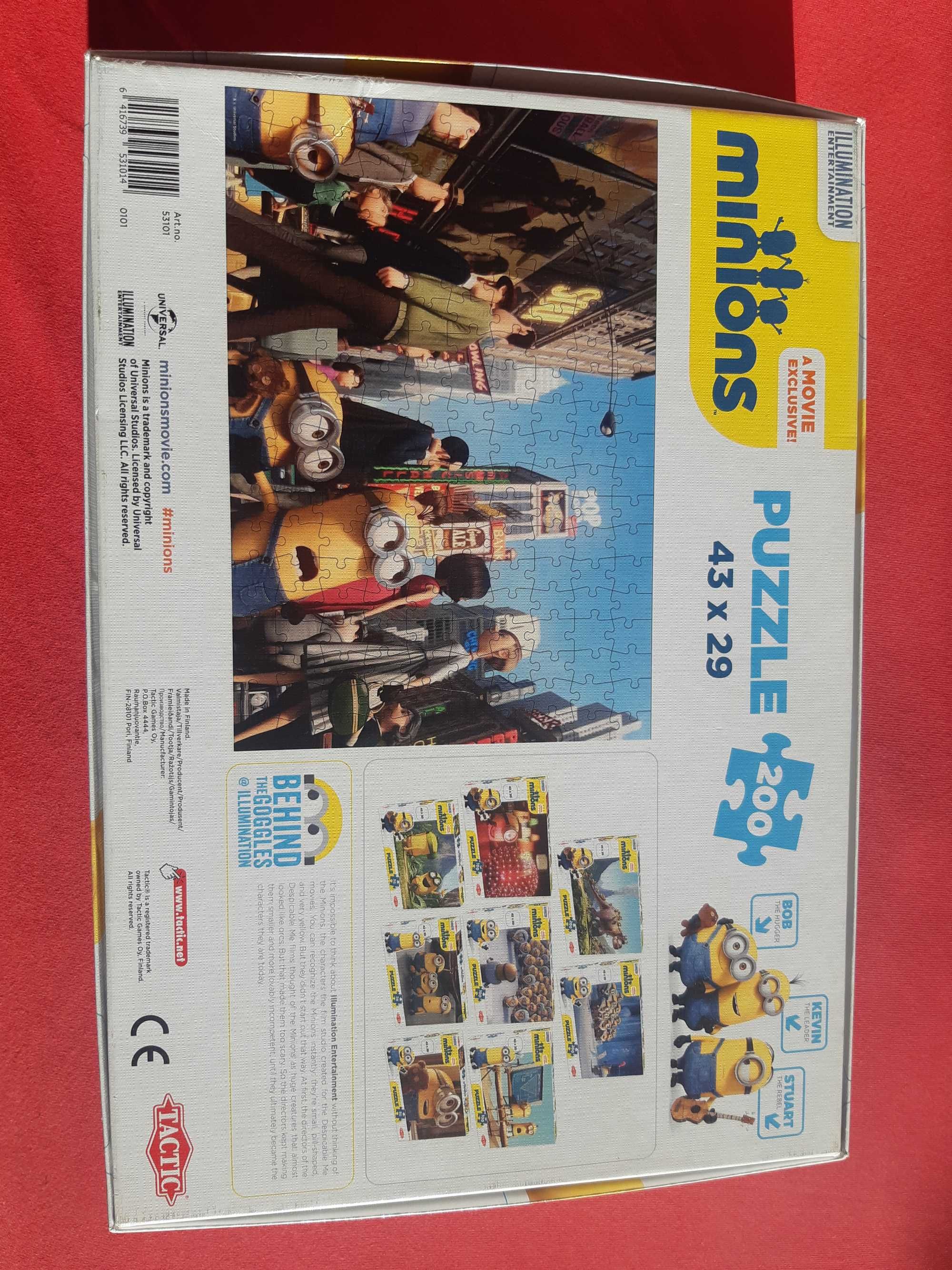 Puzzle Minionki 200 elementów
