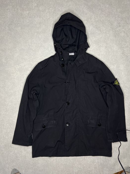 Куртка плащ пальто Stone Island Raso Gommato оригинал размер XL