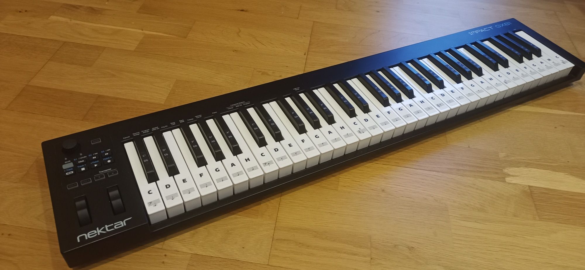 Klawiatura sterująca Nektar GX61 MIDI + susstain