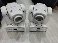 Robots luz branco Par