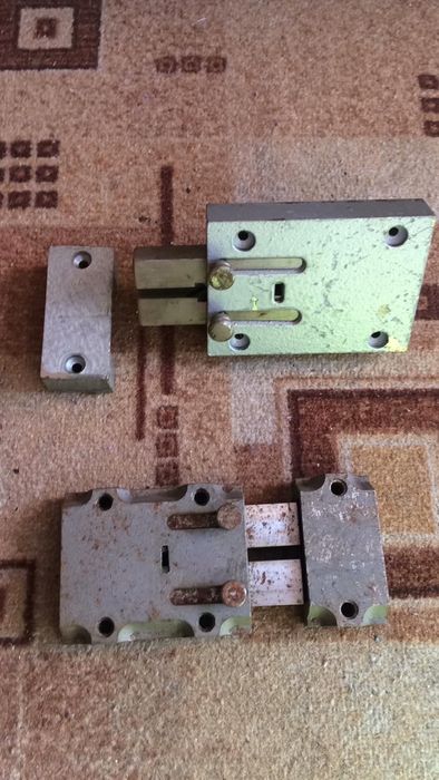 Замок накладной ригельный, навісний, замки гаражні.