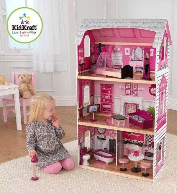 Ляльковий будиночок KidKraft Pink And Pretty 65865 САМОВИВІЗ