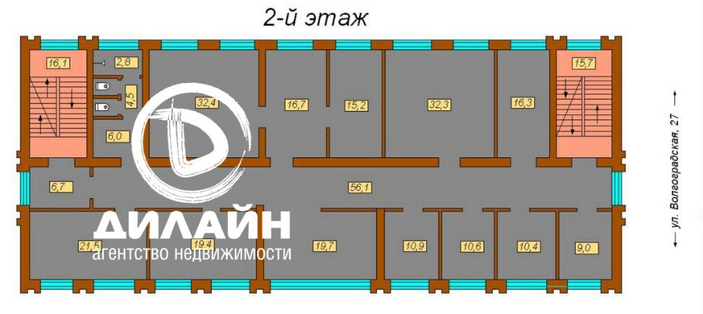 5-ти этажный офисно-торговый комплекс в центре города