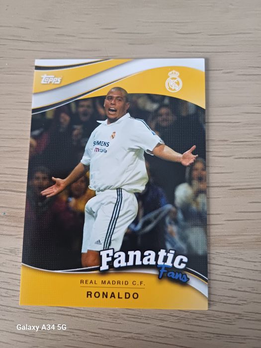 Karta topps Fanatic Ronaldo