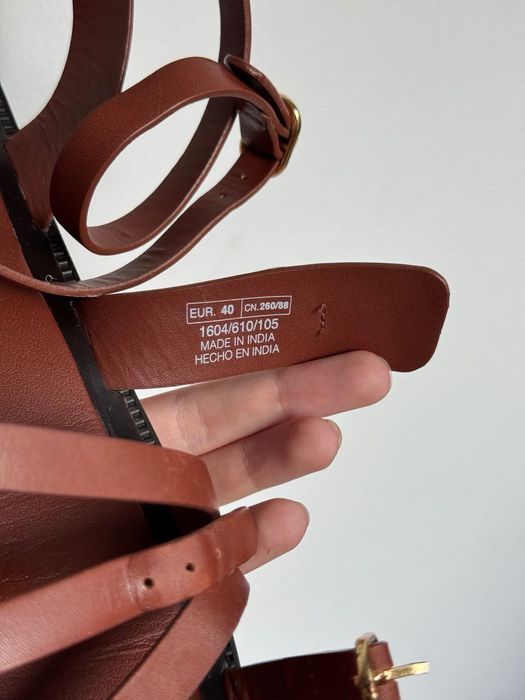 Шкіряні Сандалі ZARA