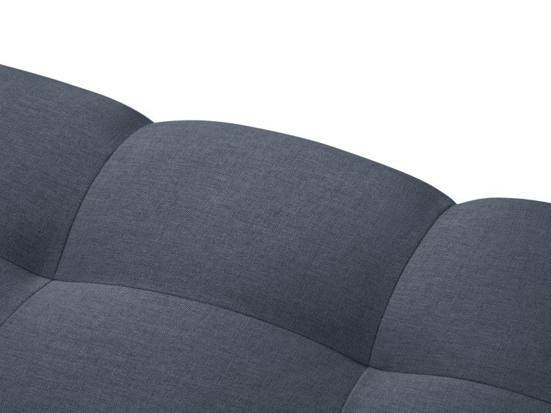 Sofa Justin  Ciemny Niebieski Tkanina Dostępny od ręki, dostawa