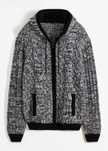 B.P.C sweter męski rozpinany z ocieplanym kapturem M.