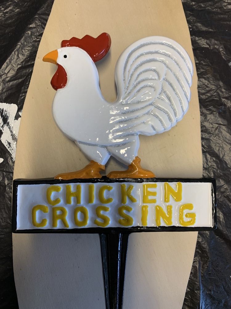 Chicken crossing