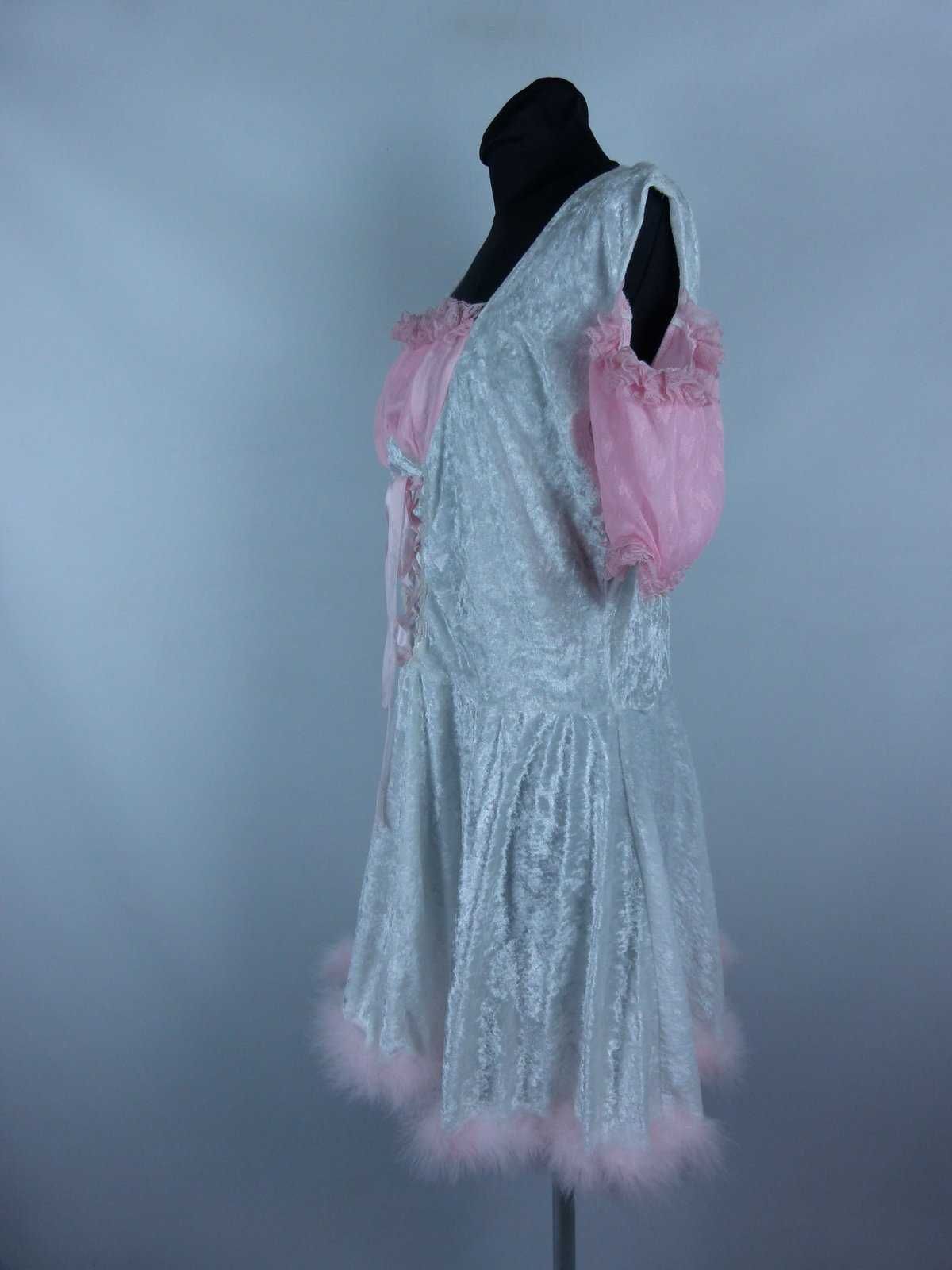 Dress Fantastic sukienka przebranie śnieżynka / XL