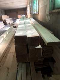 Рейка деревянная, брус строганный рейка строганная 20х40 30х40 40х50