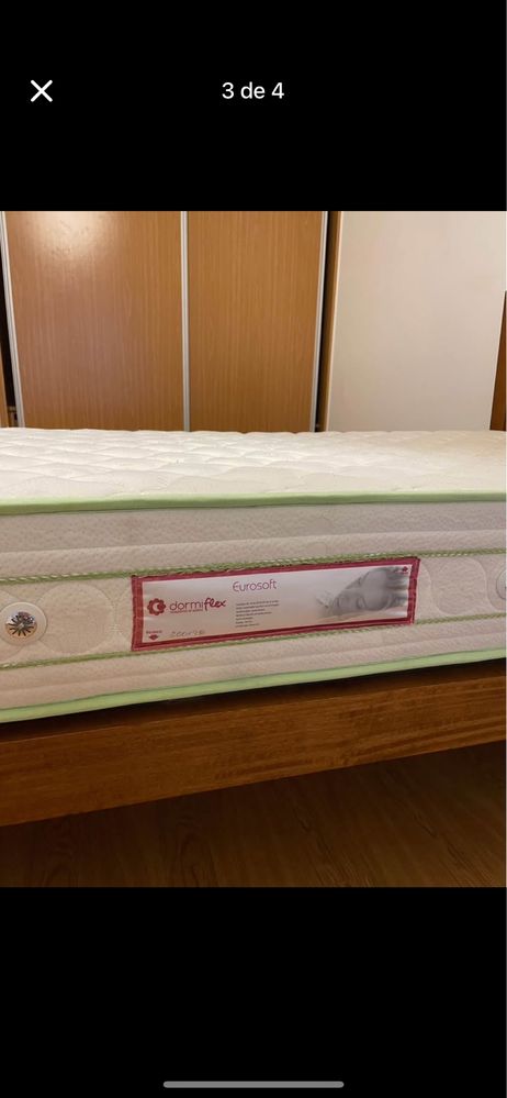 Cama + Colchao Ortopedico