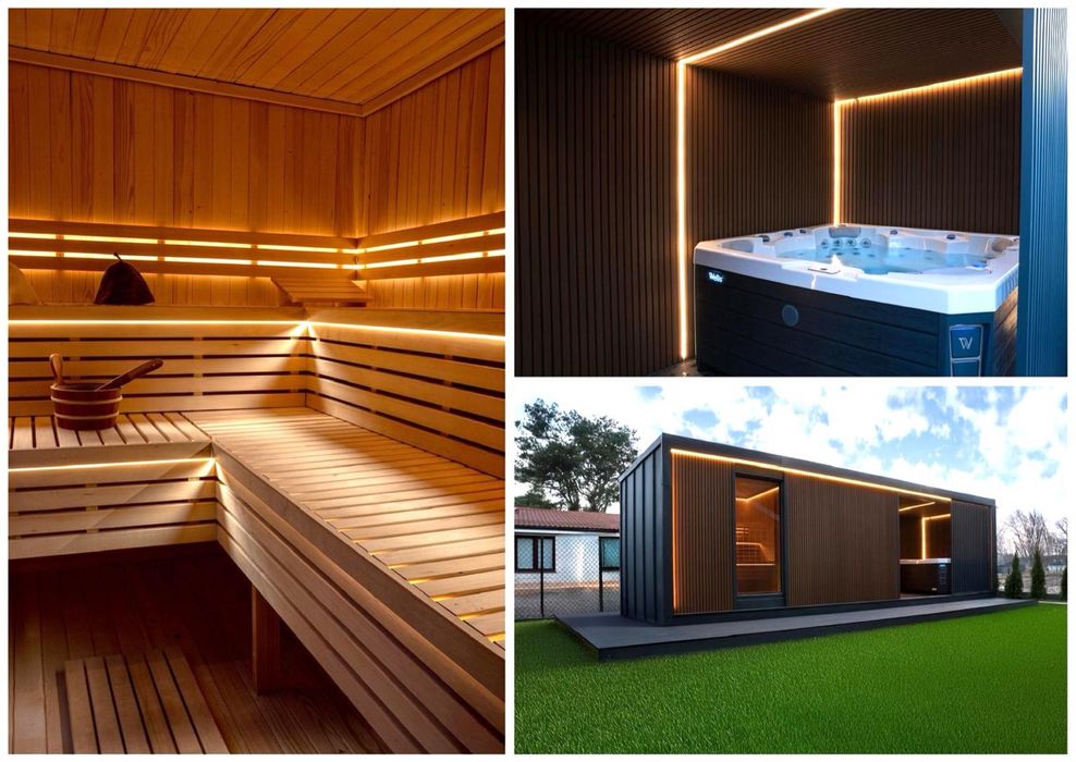 Jantar Domki Comfort+ wellness zone (jacuzzi- sauna ) całoroczne