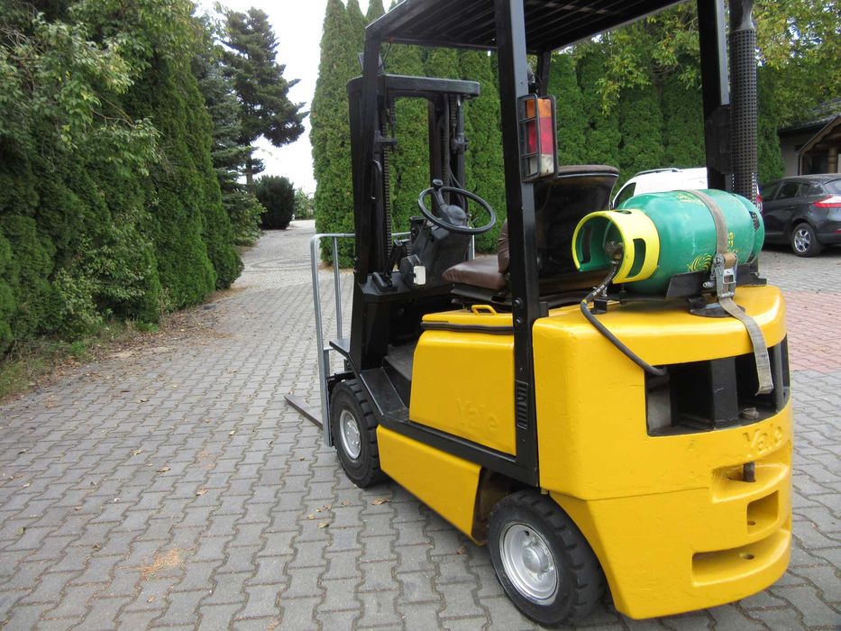 wózek widłowy Yale GLP16AF 2004r 10,5tyś g sprawny po serwisach 1,360t