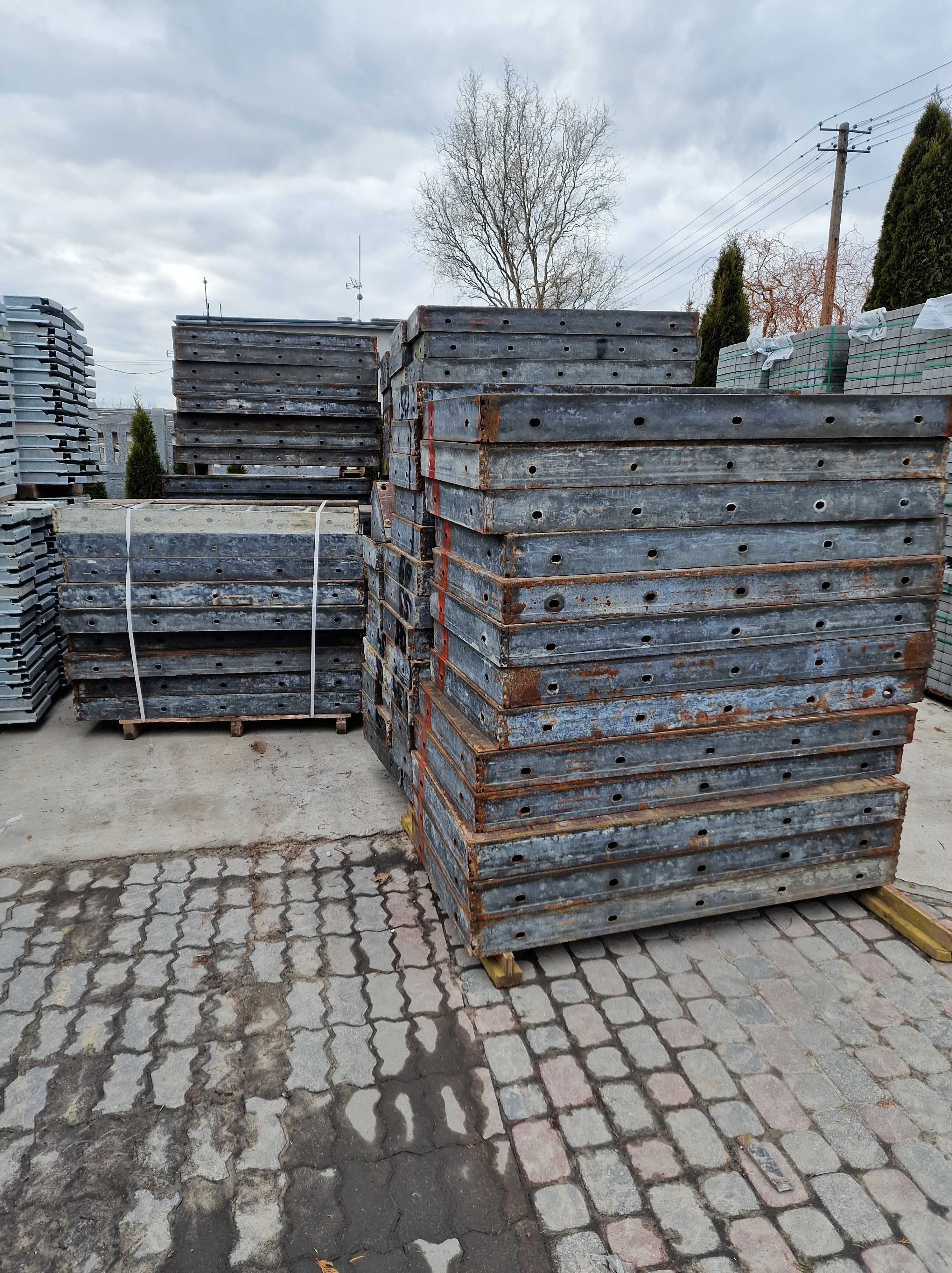 Szalunki ścienne Rasto Hunnebeck 400m2 deskowanie