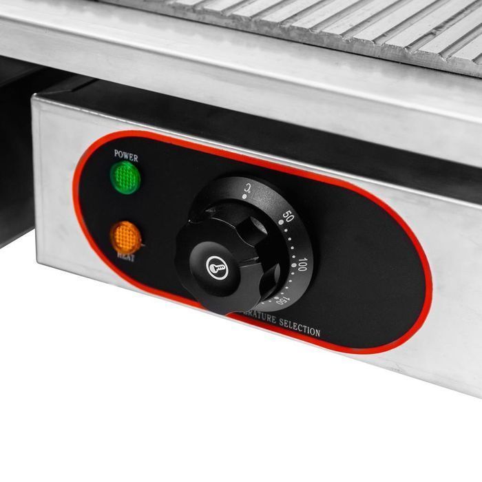 Płyta grillowa elektryczna ryflowana Mega-M UC 3kW
