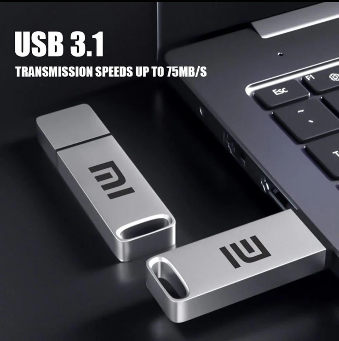 Флешка 1, 2терабайти, жорсткий диск Xiaomi