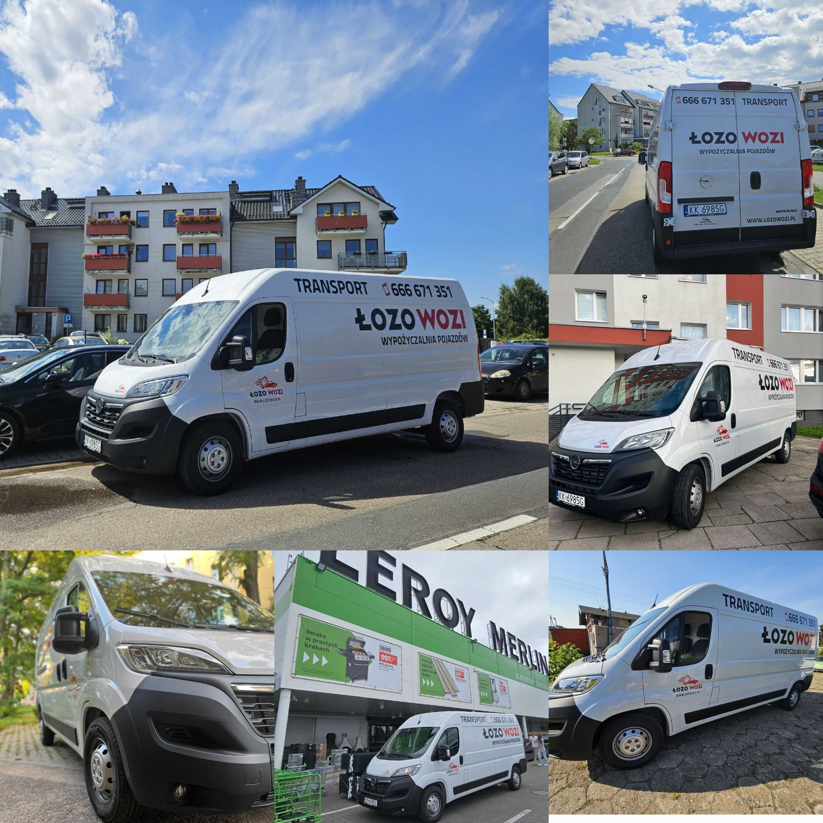 ŁozoWozi Usługi Transportowe. Rzeczy, materialy budowlane, AGD RT