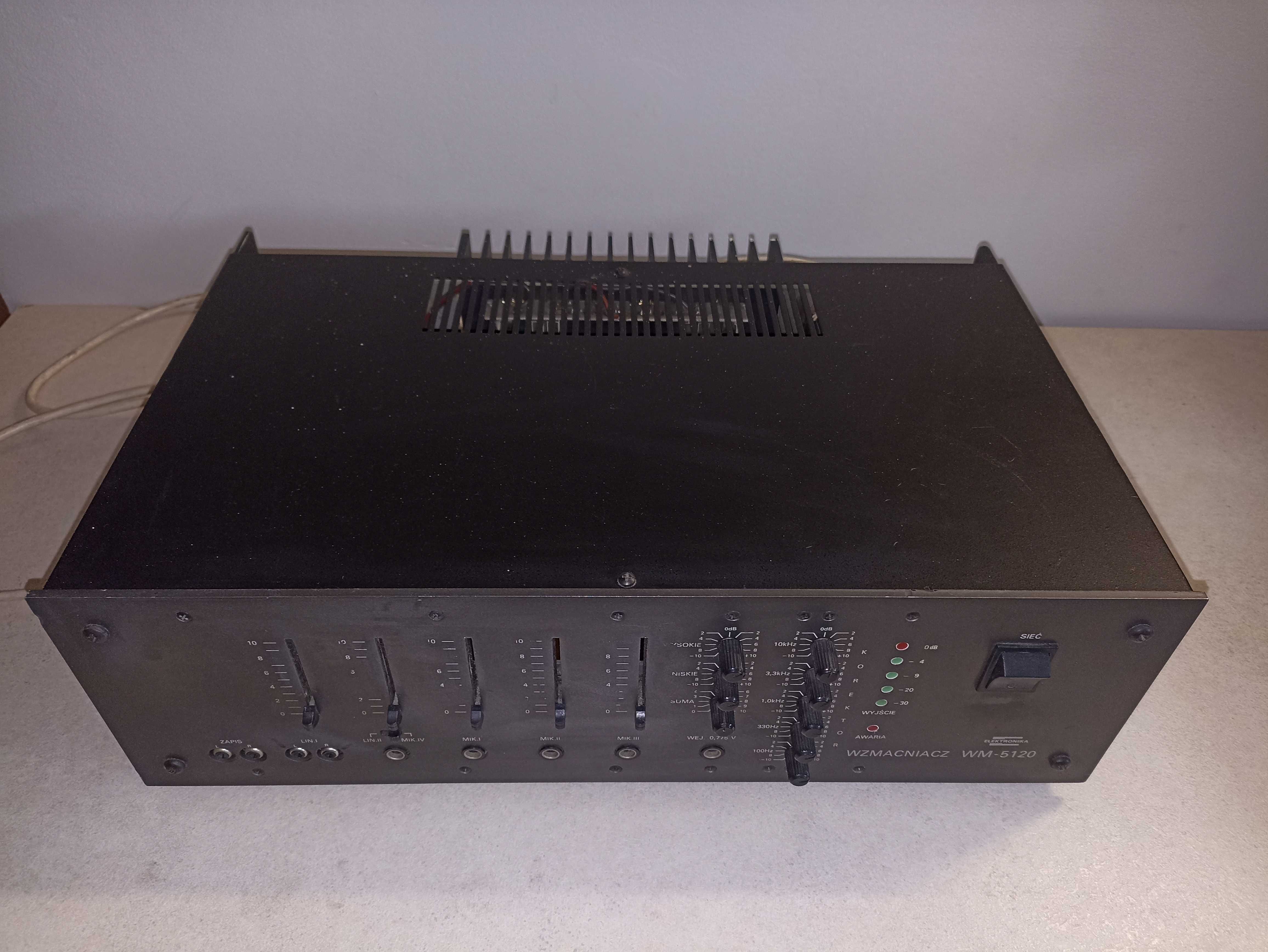 WZMACNIACZ WM 5120 Elektronika 120W 100V 30V 4 oh
