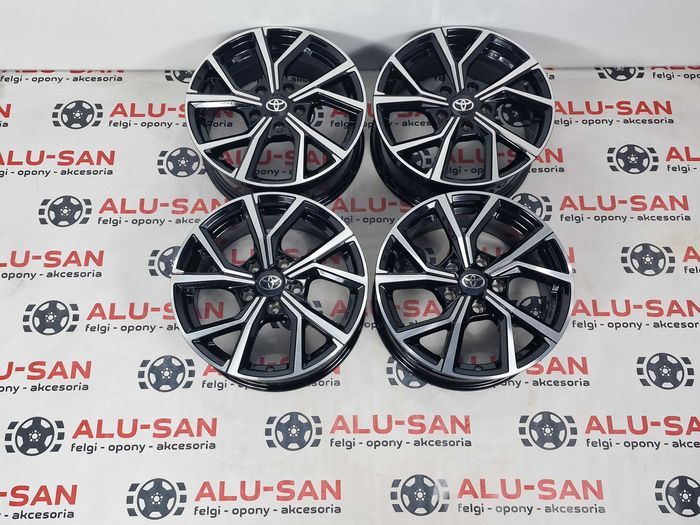 NOWE alufelgi TOYOTA 16" 5x114,3 Corolla Verso Prius Czarne