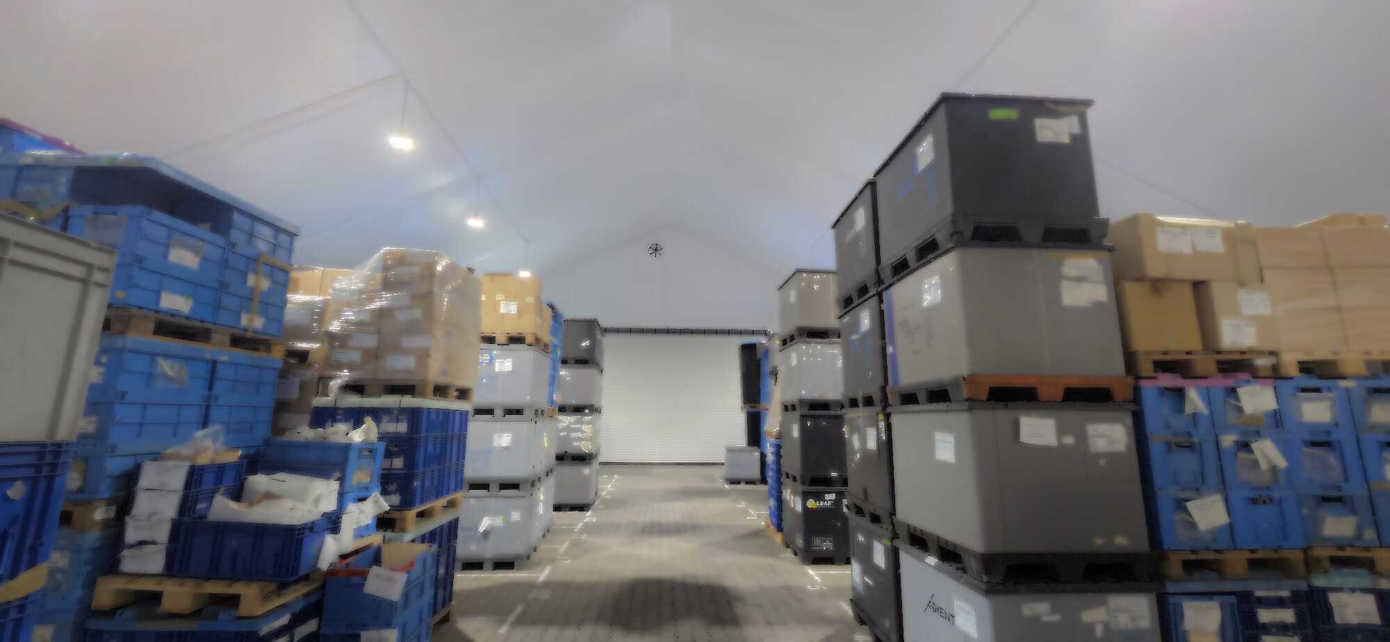 Hala magazynowa na terenie Bielskiego Parku Technologicznego Kaniów