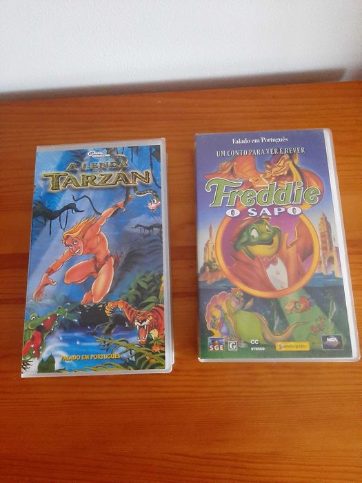 Cassetes VHS Desenhos Animados Vários