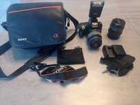 Aparat Fotograficzny Sony Alpha SLT-A55V czarny.