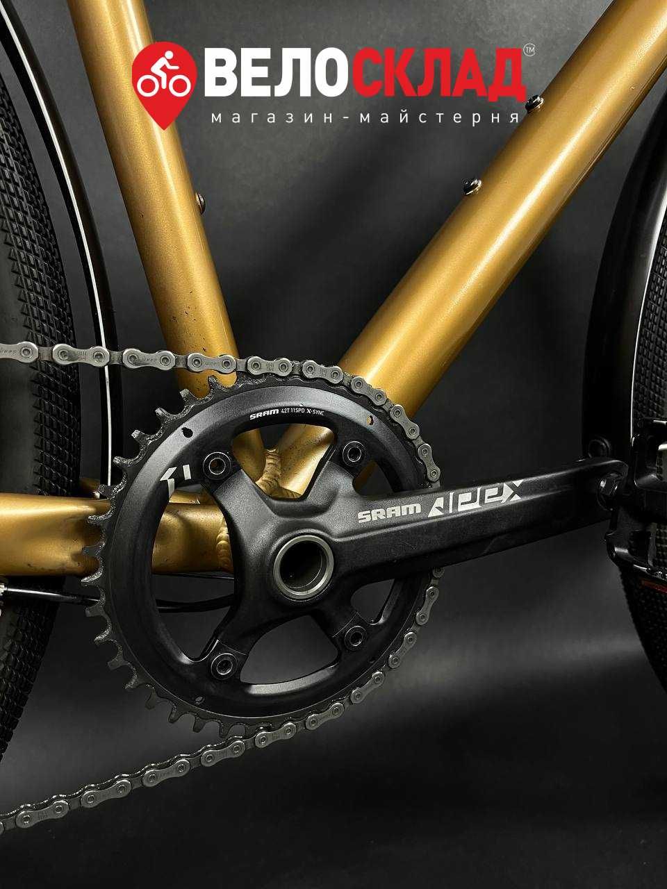 Розпродаж! Гревел Гравійний велосипед Sram Apex 28" S ( Silex, Topston