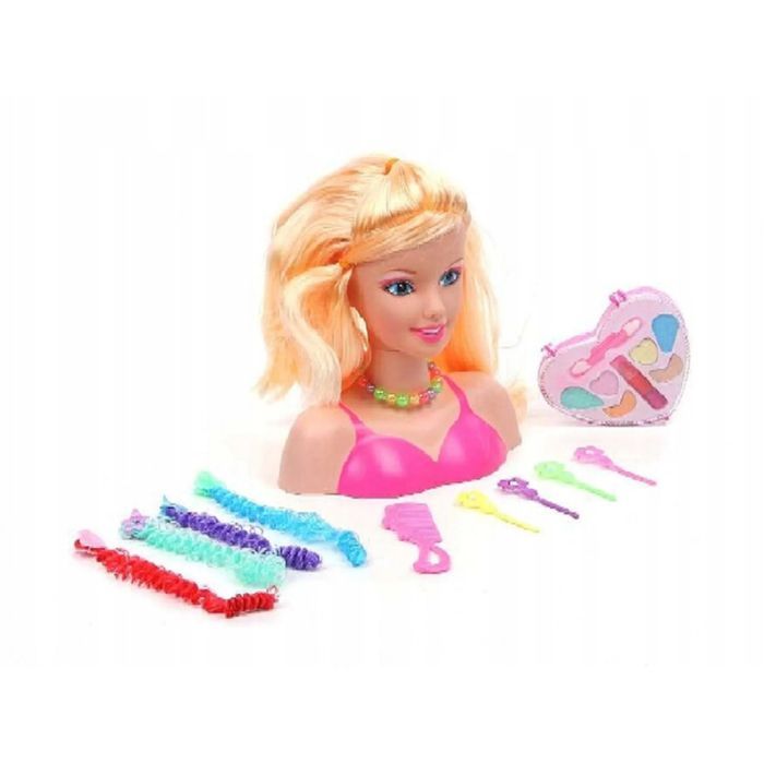 Głowa Popiersie Lalki Do Czesania I Makijażu 358