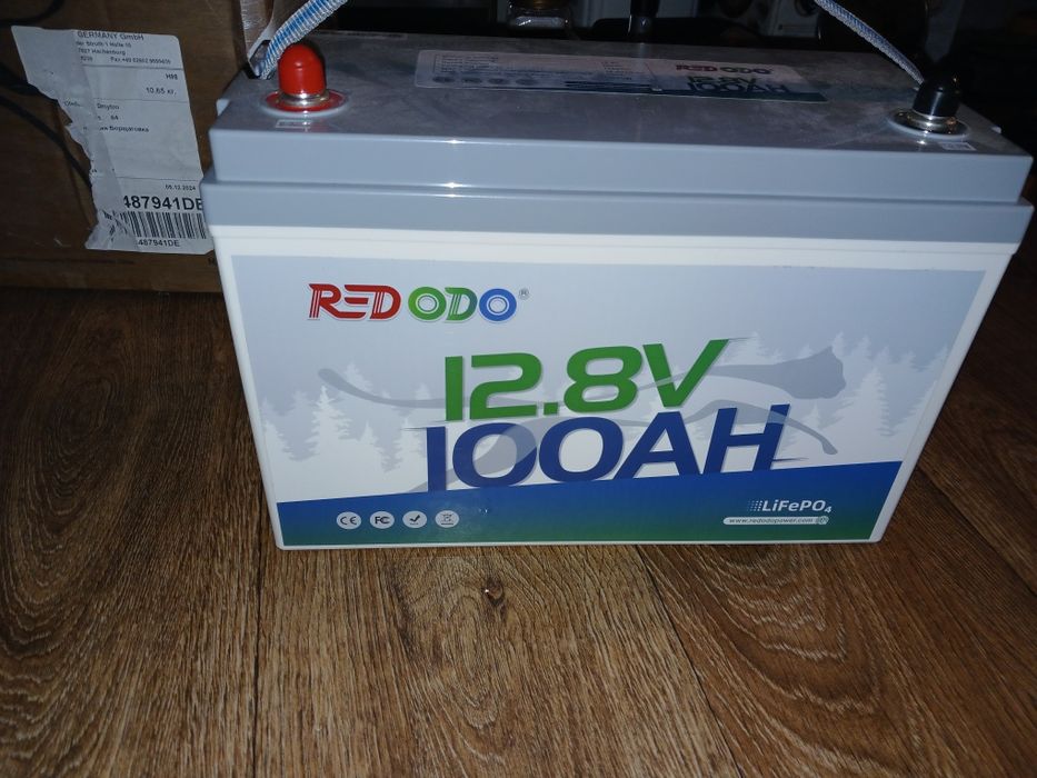 Акумуляторна батарея LiFePO4 Redodo 12.8 V 100 Ah, 1280 Wh,