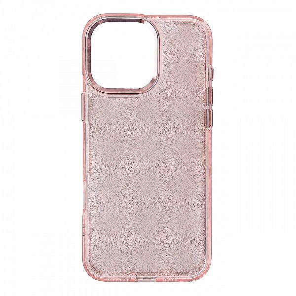 Etui brokatowe Glitter Case na Samsung Galaxy A16/5G - różowe