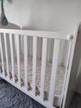 cama de grades madeira branca - micuna sweet globito