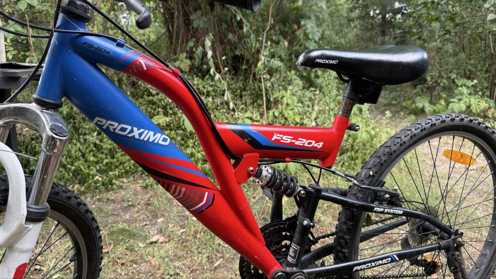 Mountain Bike Proximo FS-204 – 24” Wheels, Full Suspension