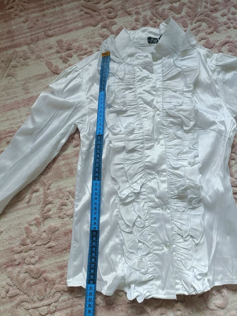 Белая блузка, рубашка для школьниц
