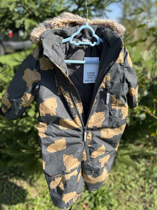 Комбінезон hm новий зимовий 80 см термо 9-12 місяців термо reima next