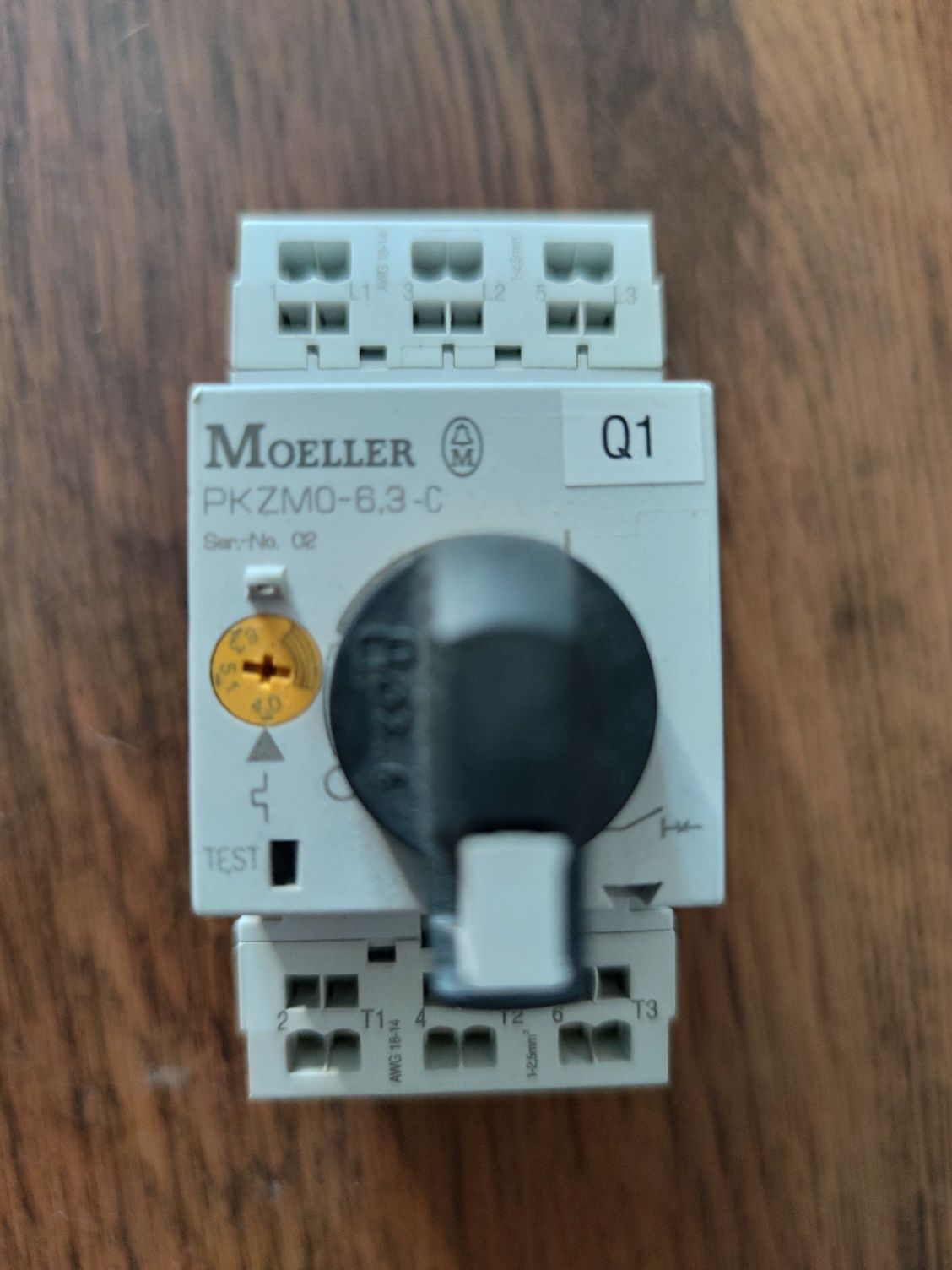 Автоматический выключатель Moeller PKZM0-6,3C
