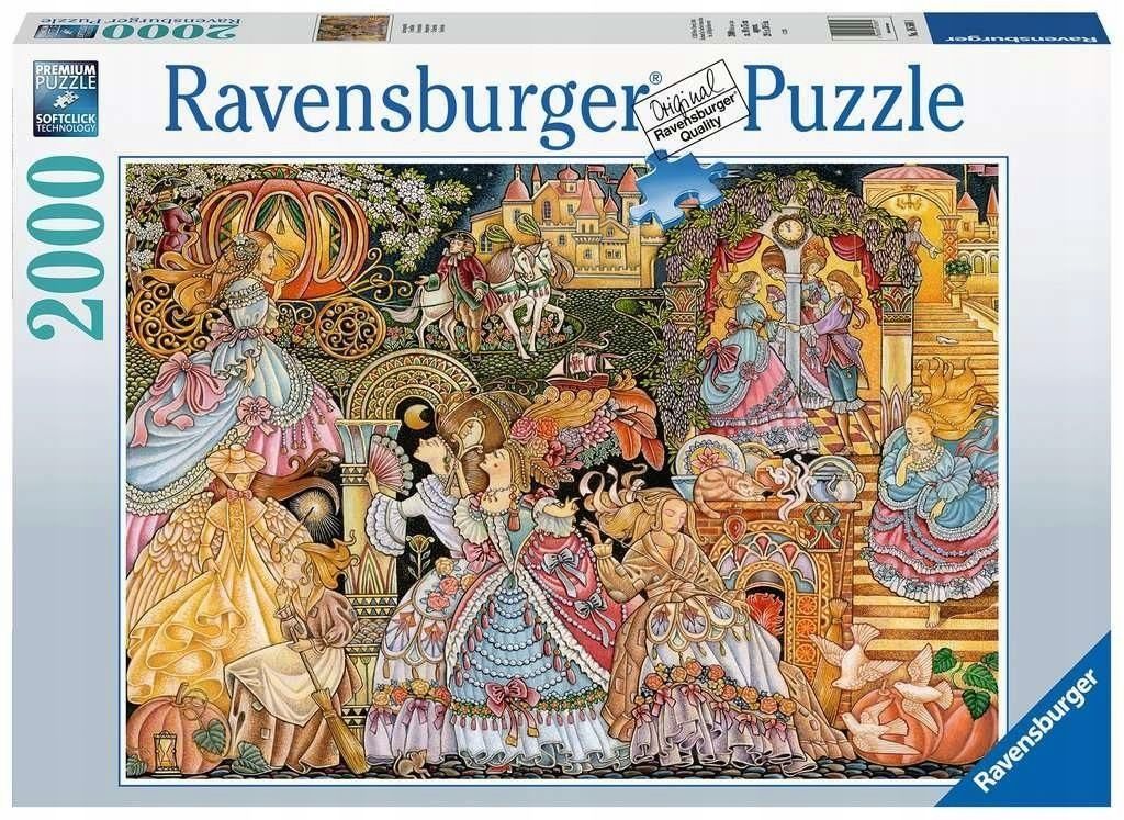 Puzzle 2000 Kopciuszek, Ravensburger