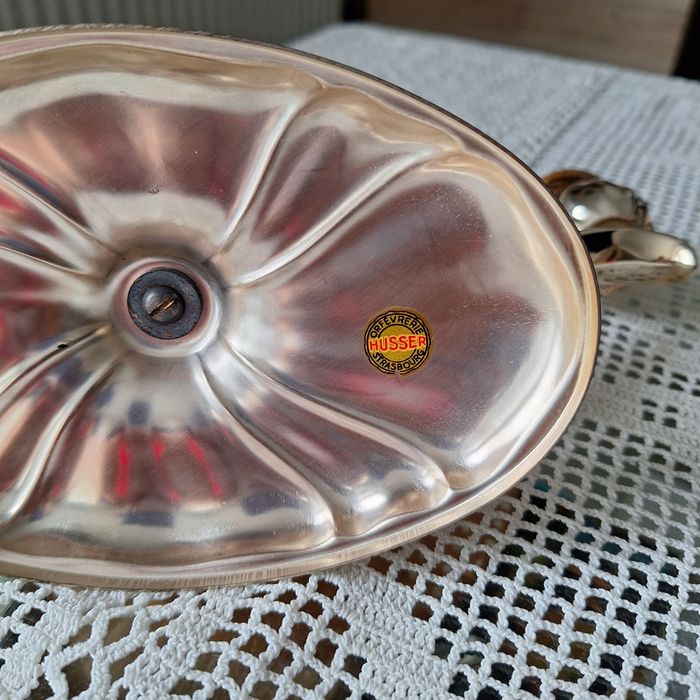 Świecznik metalowy Strasbourg Wysokość 14,5cm Szerokość 27cm