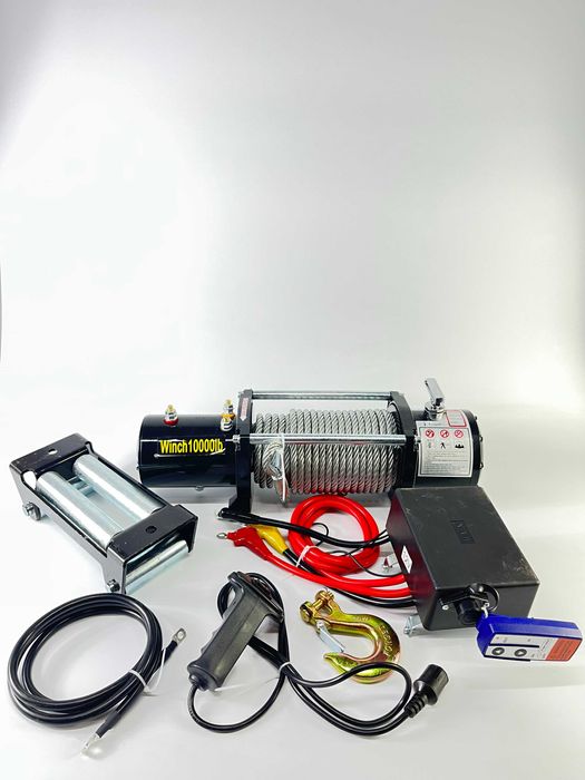 Електрична лебідка 4536 кг 12V для позашляховиків, джипів, вантажівок