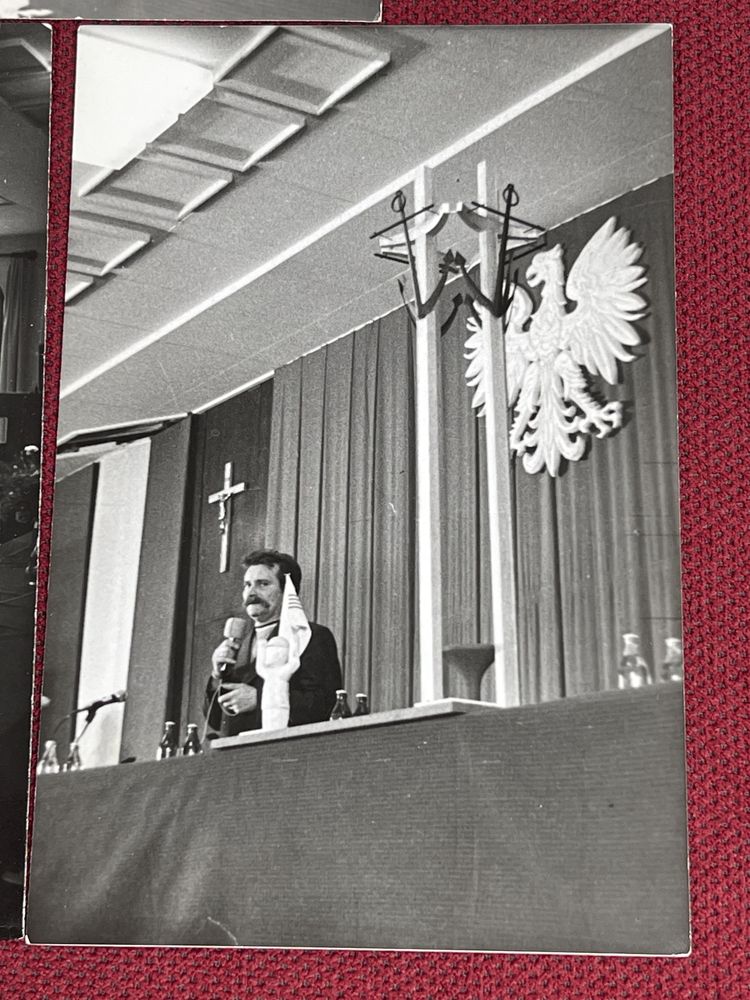 Solidarność Lech Wałęsa Stare Zdjęcia z Prl