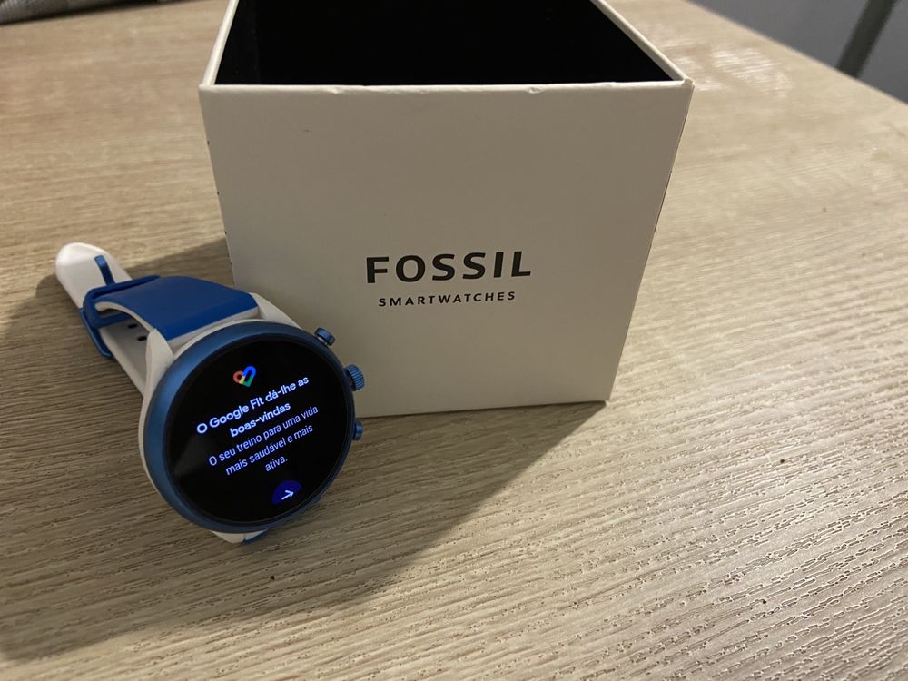 Relógio Fossil Smartwatch Sport Azul