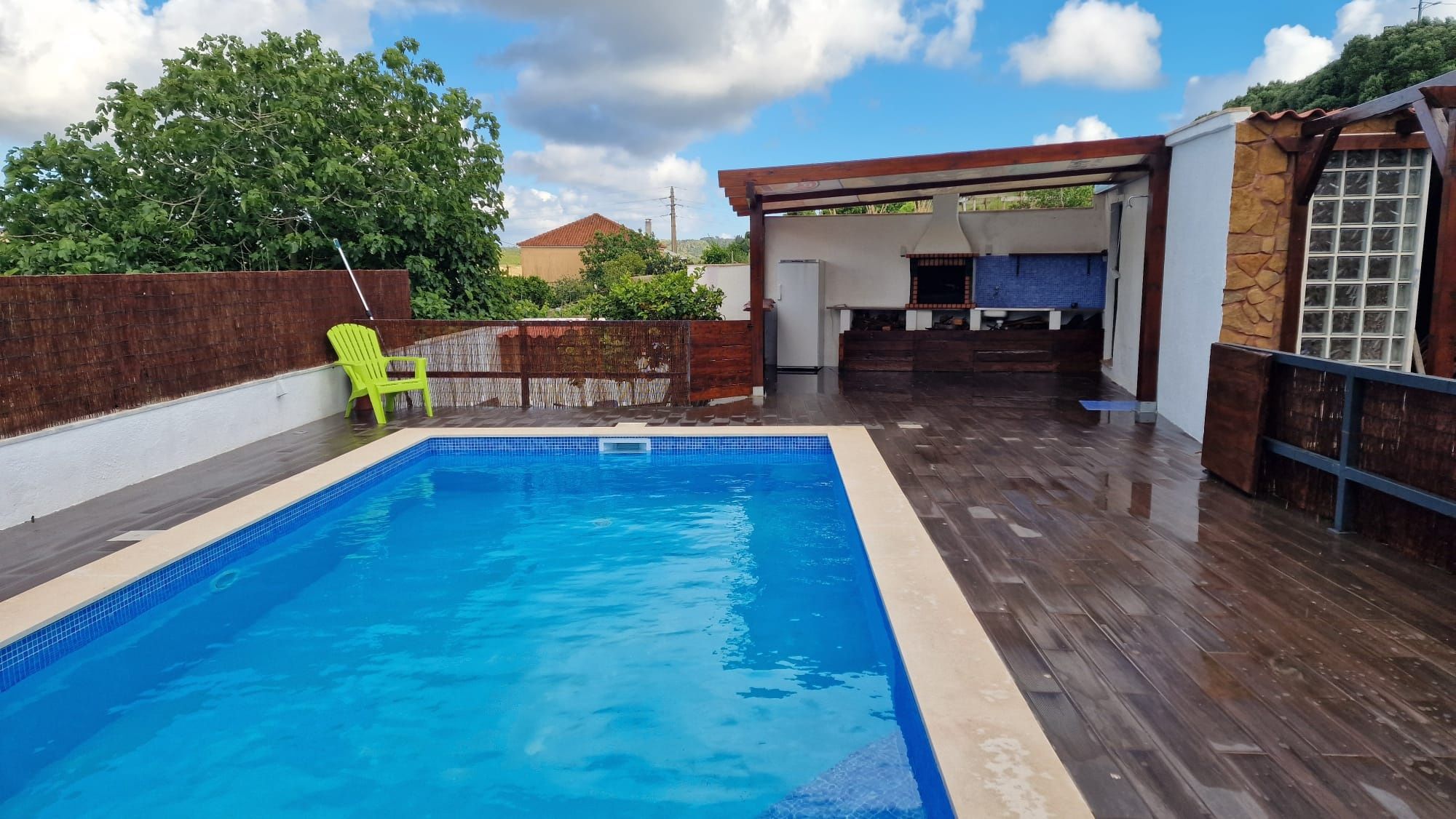 Espaço exterior para eventos