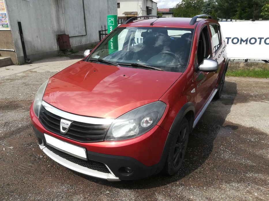DACIA SANDERO STEPWAY 1,6i 2009rklima alu zadbana 145TKM po rozrządzie