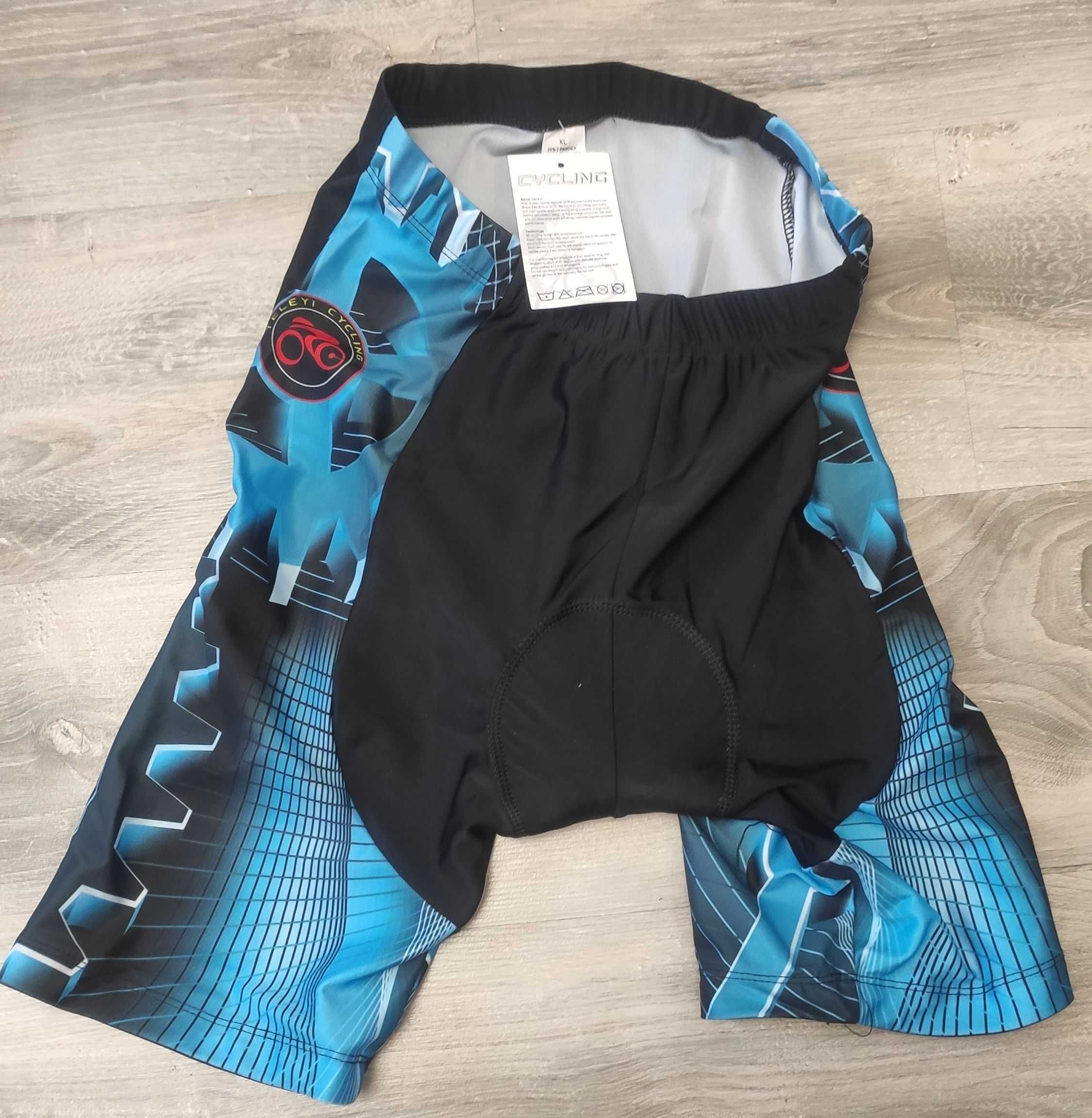 Komplet rowerowy koszulka + spodenki
