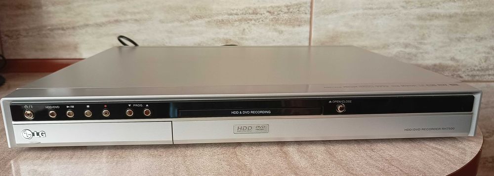 Odtwarzacz DVD nagrywarka LG pilot instrukcja hdd