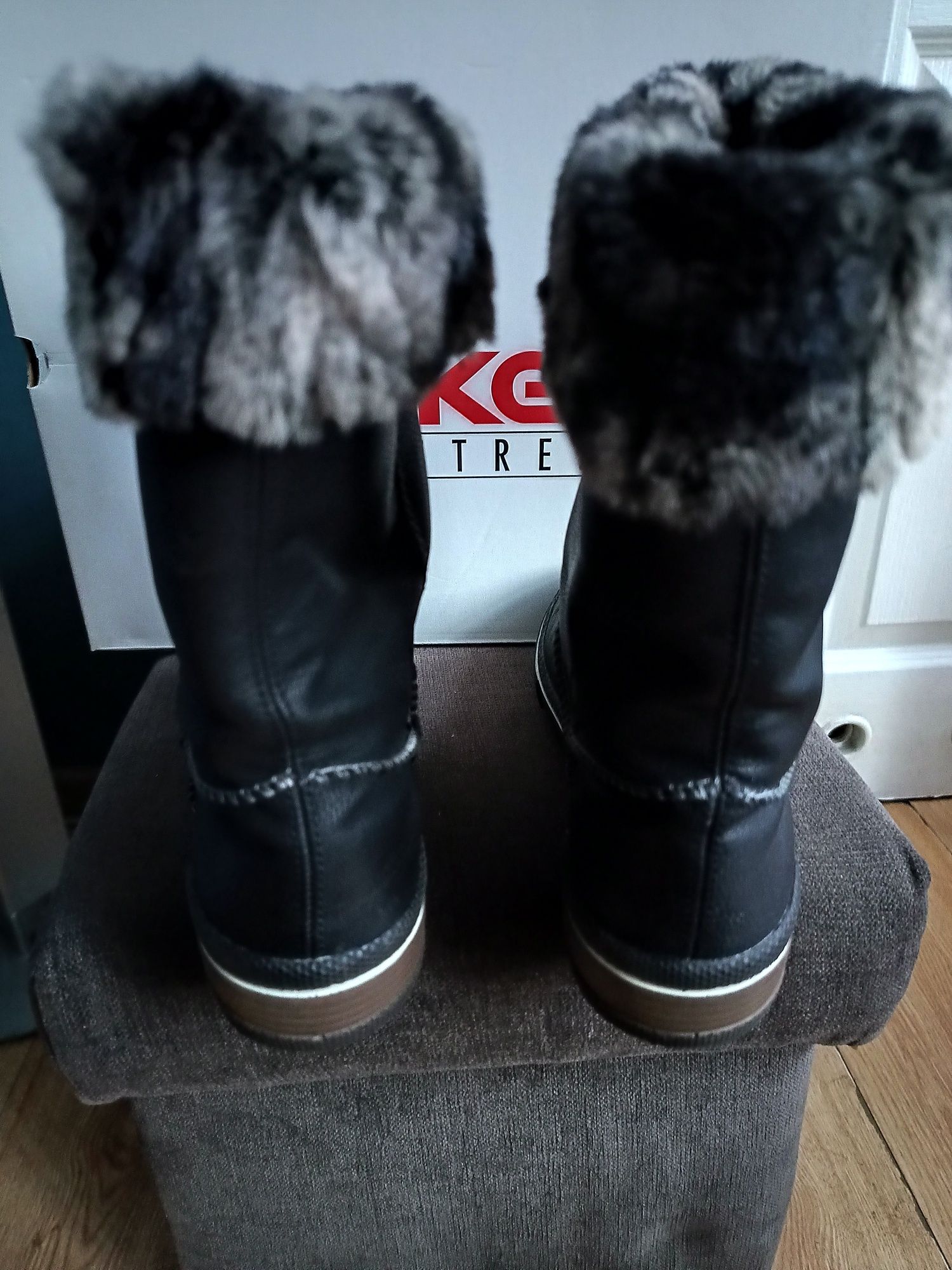 Buty kozaki damskie Rieker